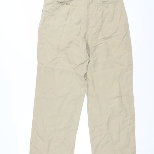 Baukjen Women's Beige Straight Jeans Size 10
