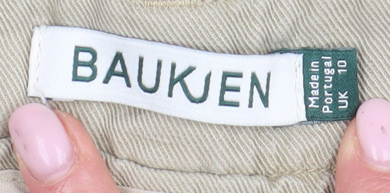 Baukjen Women's Beige Straight Jeans Size 10