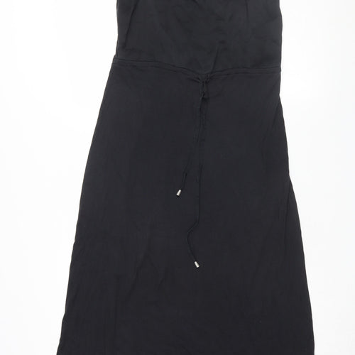 Jigsaw Women's Black XS Midi Slip Dress - Elegant & Casual