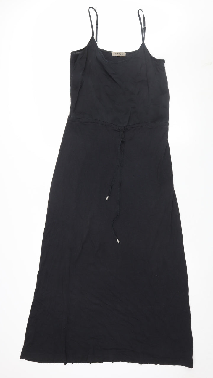 Jigsaw Women's Black XS Midi Slip Dress - Elegant & Casual