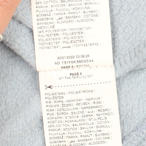 Puma Women's Blue Pullover Hoodie XS