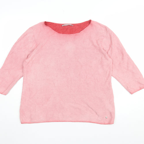 Betty & Co Women's Pink Pullover Jumper Size 12