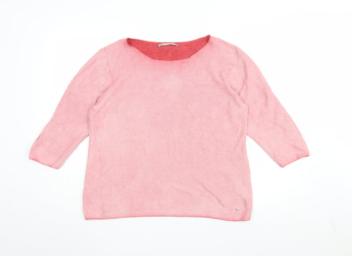 Betty & Co Women's Pink Pullover Jumper Size 12