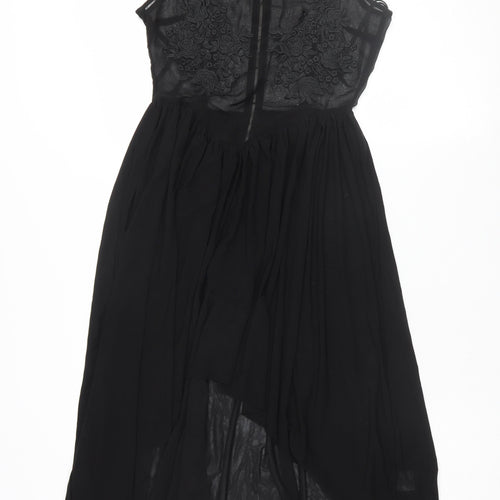 Coco's Fortune Women's Black Hi-Low A-Line Dress Size 8