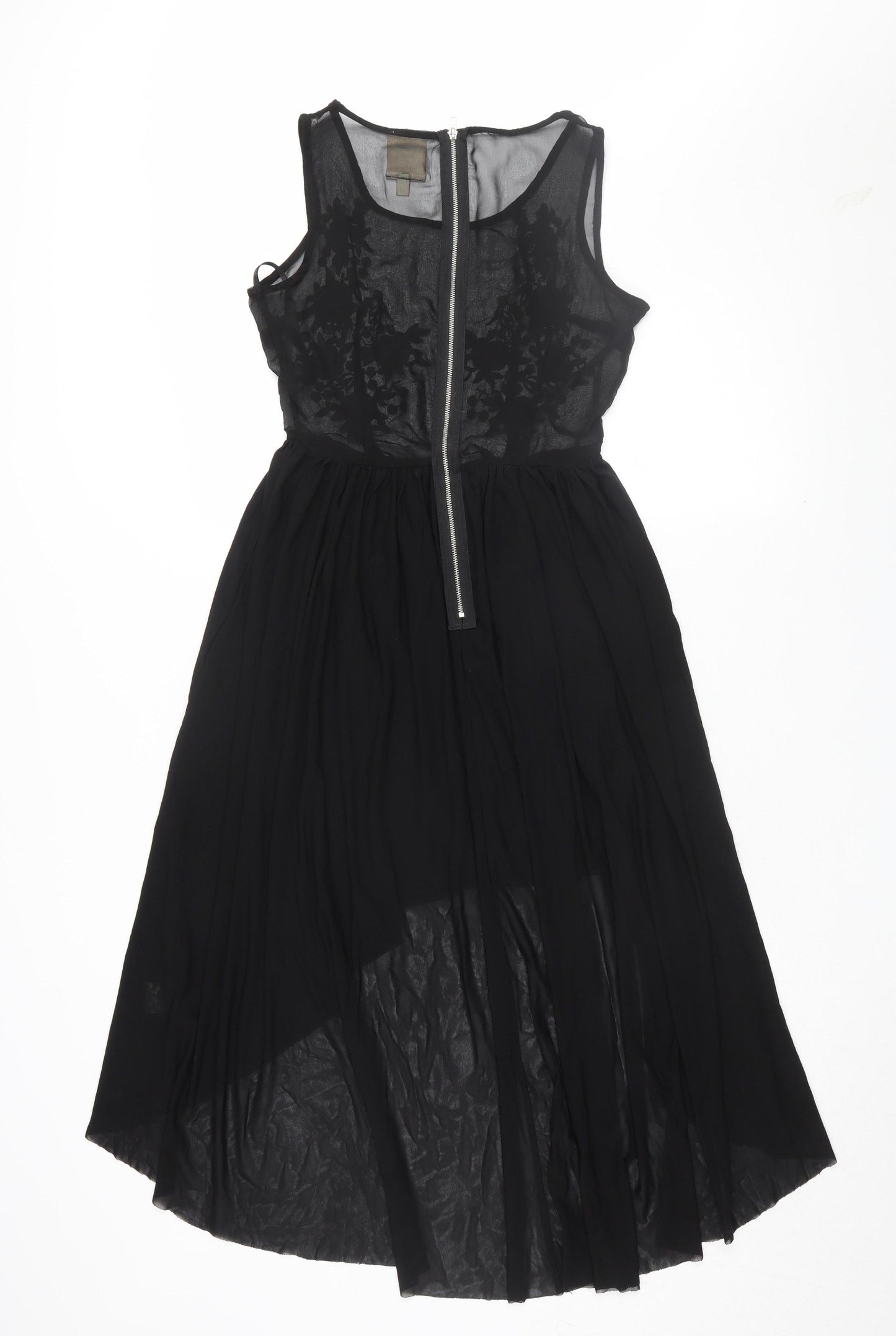 Coco's Fortune Women's Black Hi-Low A-Line Dress Size 8