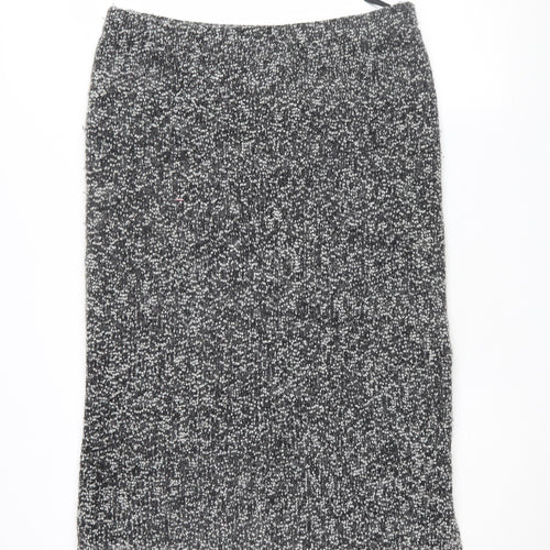 Emreco Women's Grey Pencil Skirt Size 14 Wool Blend