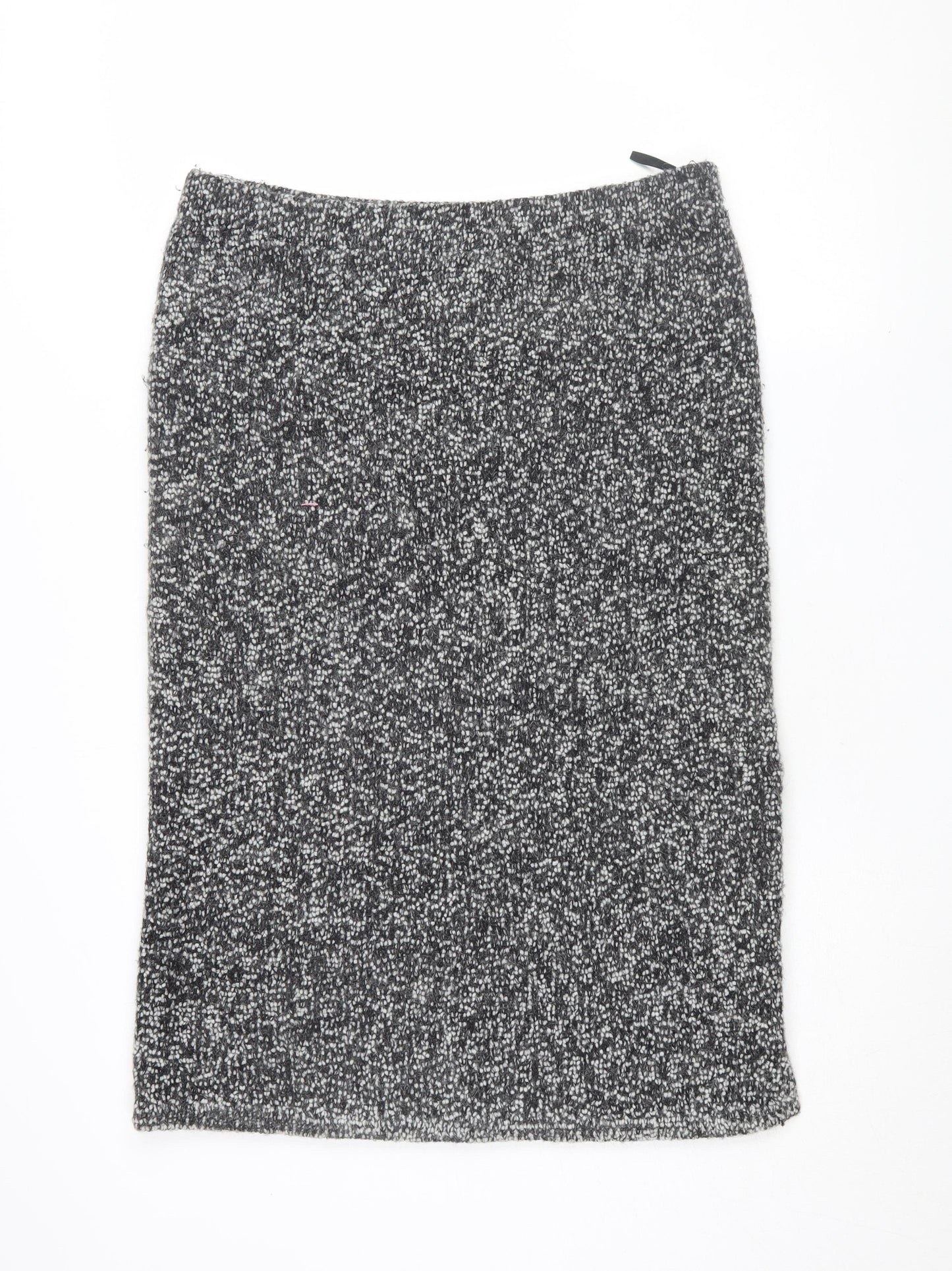 Emreco Women's Grey Pencil Skirt Size 14 Wool Blend