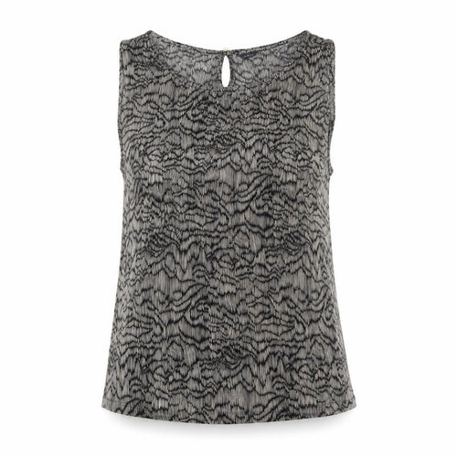 Banana Republic Women’s Beige Sleeveless Tank XS Geometric