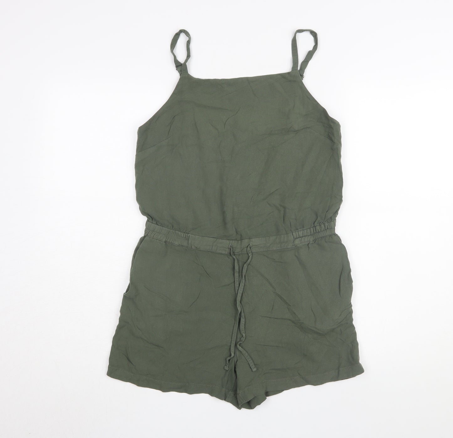 Hush Women’s Green Playsuit Size 10 Viscose Casual