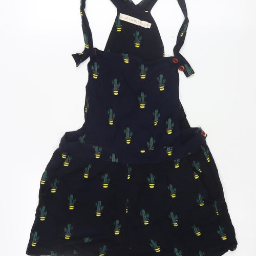 Valley of the Dolls Black Cactus Print Women's Playsuit
