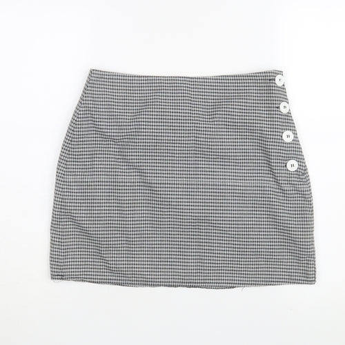 Urban Outfitters Women's Black Check Pencil Skirt M