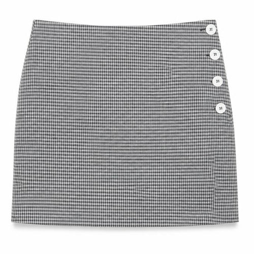 Urban Outfitters Women's Black Check Pencil Skirt M