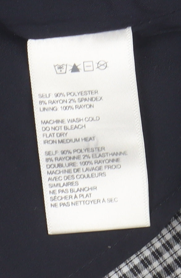 Urban Outfitters Women's Black Check Pencil Skirt M