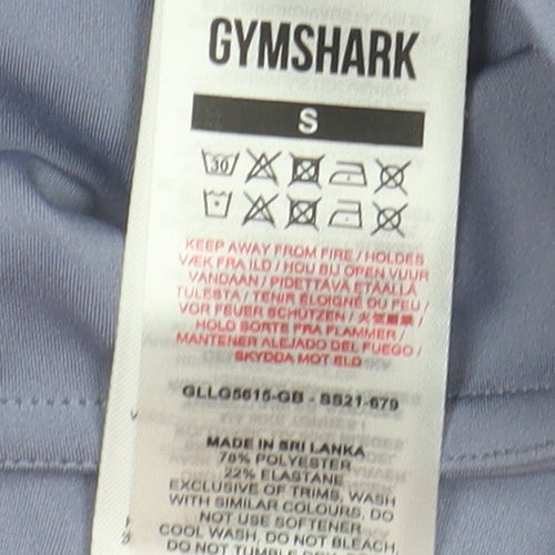 Gymshark Women's Blue Cropped Leggings Size S