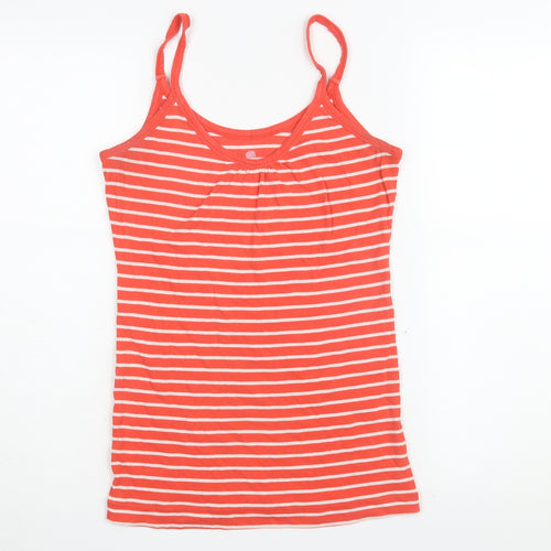 Banana Republic Women’s Red Striped Tank Camisole L