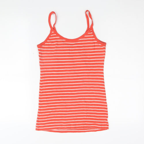 Banana Republic Women’s Red Striped Tank Camisole L