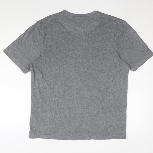 Maine New England Men's Grey Short Sleeve T-Shirt Small