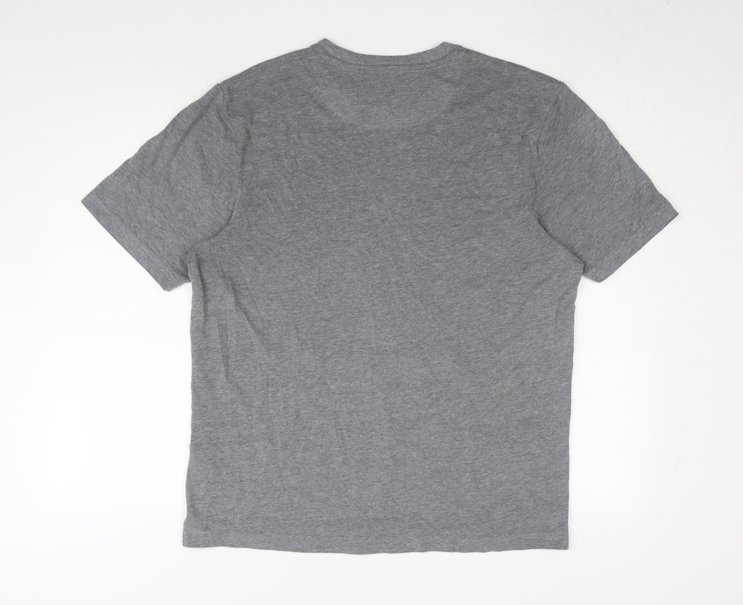 Maine New England Men's Grey Short Sleeve T-Shirt Small