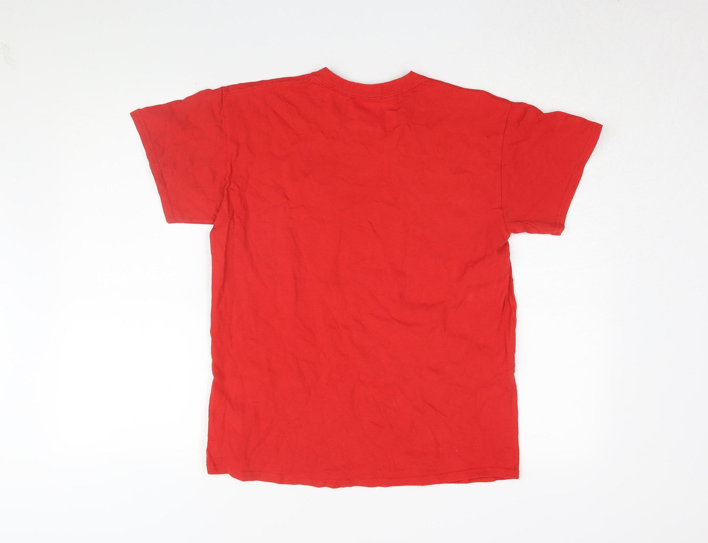 Boys Red England Football Cotton T-Shirt Size 10-11 Years