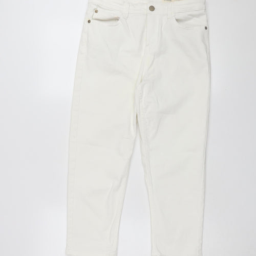 RJR John Rocha Women's White Straight Jeans Size 12