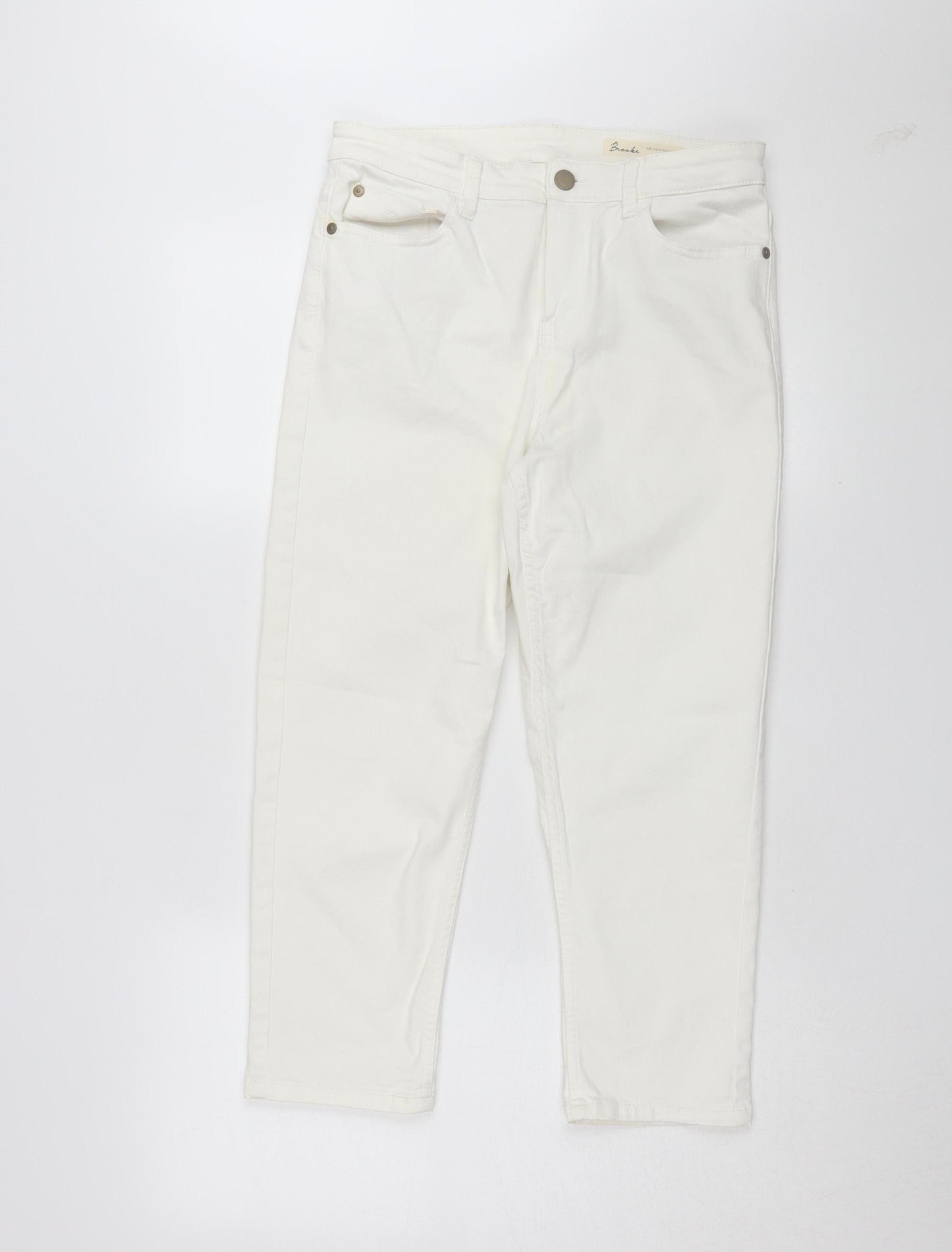 RJR John Rocha Women's White Straight Jeans Size 12