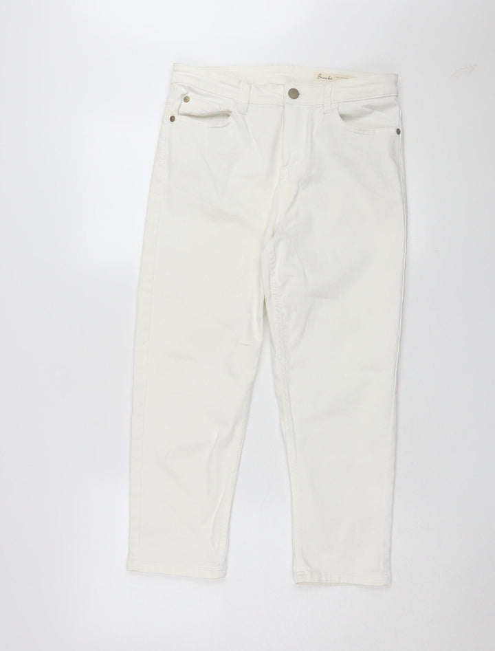 RJR John Rocha Women's White Straight Jeans Size 12