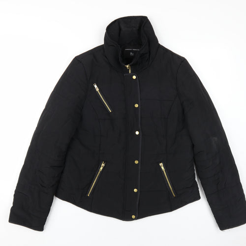 Dorothy Perkins Women's Black Puffer Jacket Size 14
