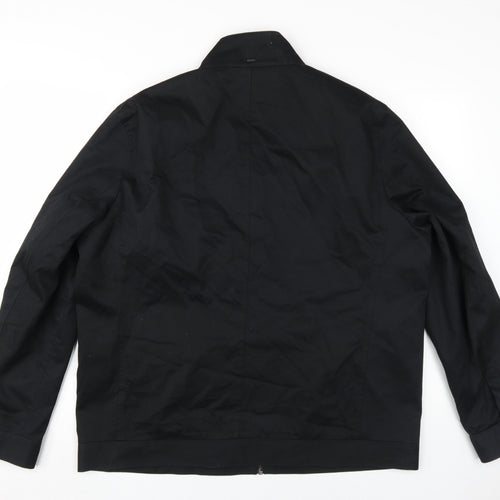 Men's XL Black Military Jacket by Marks and Spencer