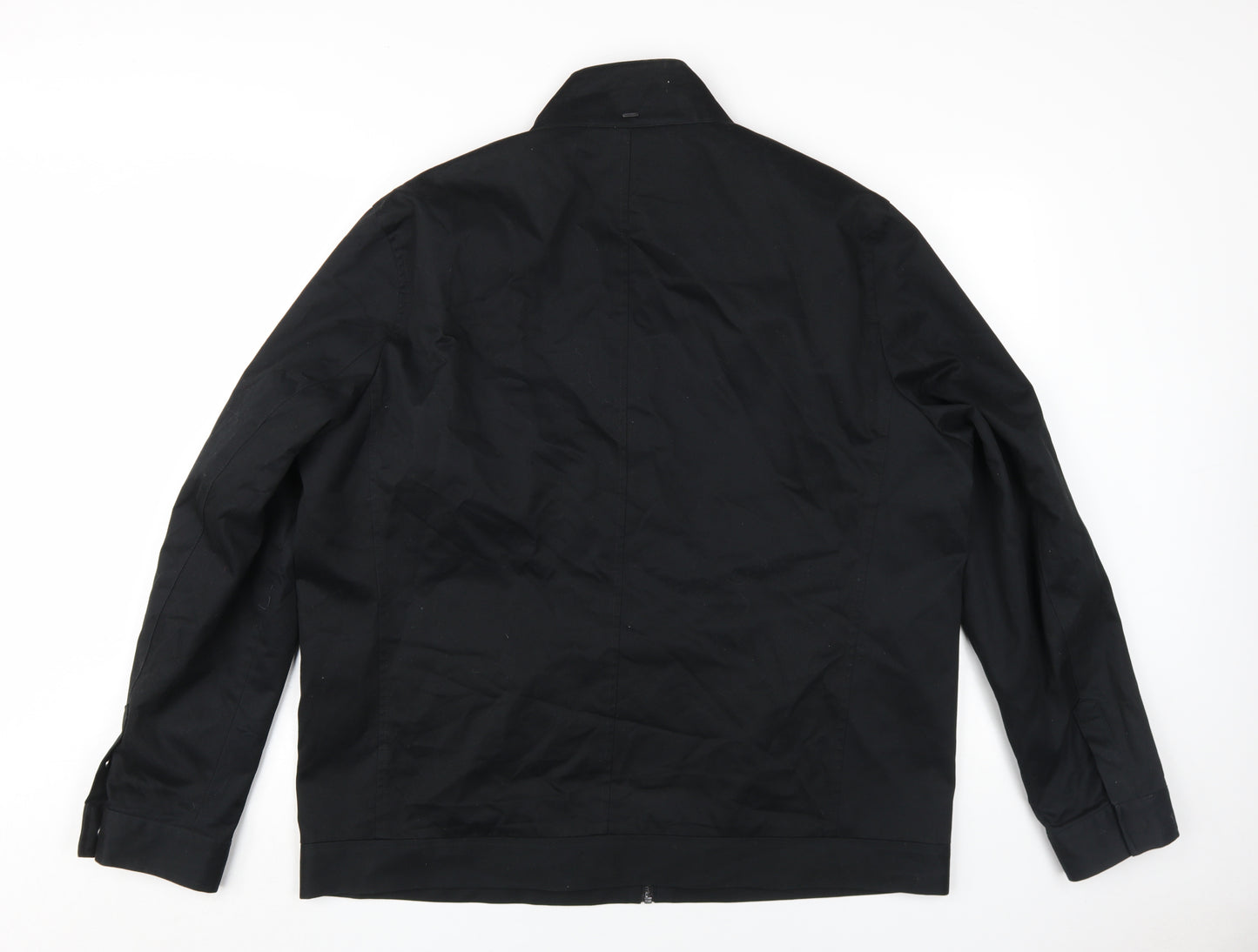 Men's XL Black Military Jacket by Marks and Spencer