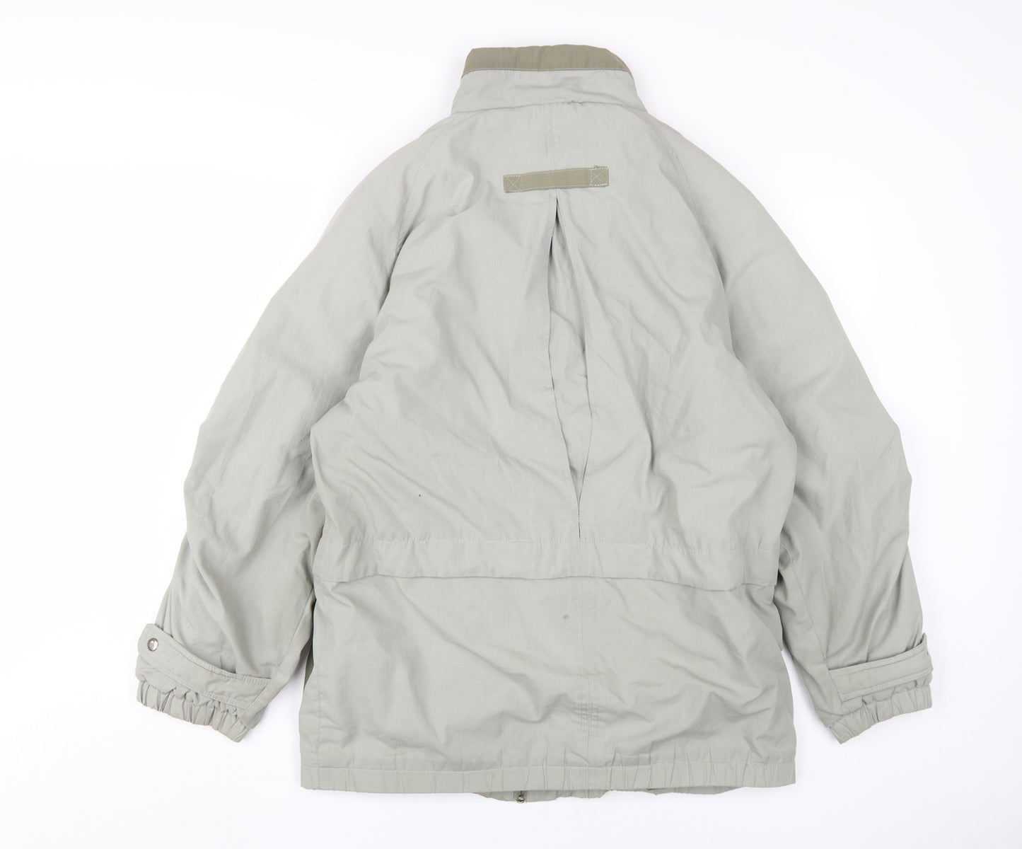 Nuage Women's Green Parka Jacket, Size 12, Relaxed Fit
