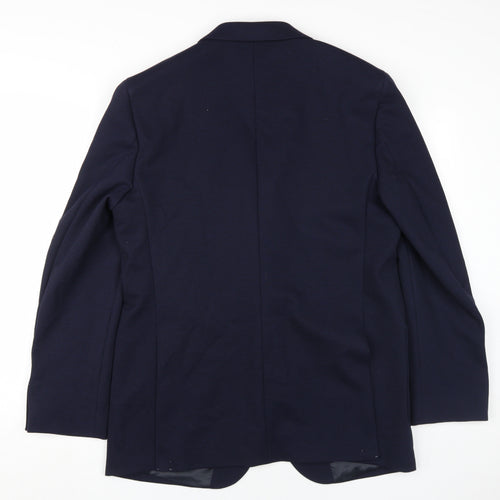 Marks and Spencer Men's Blue Blazer 42 Long