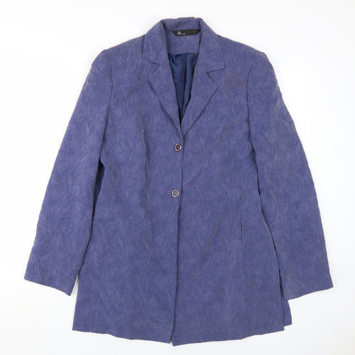 BHS Women's Blue Blazer, Size 12, Spring Classic Jacket
