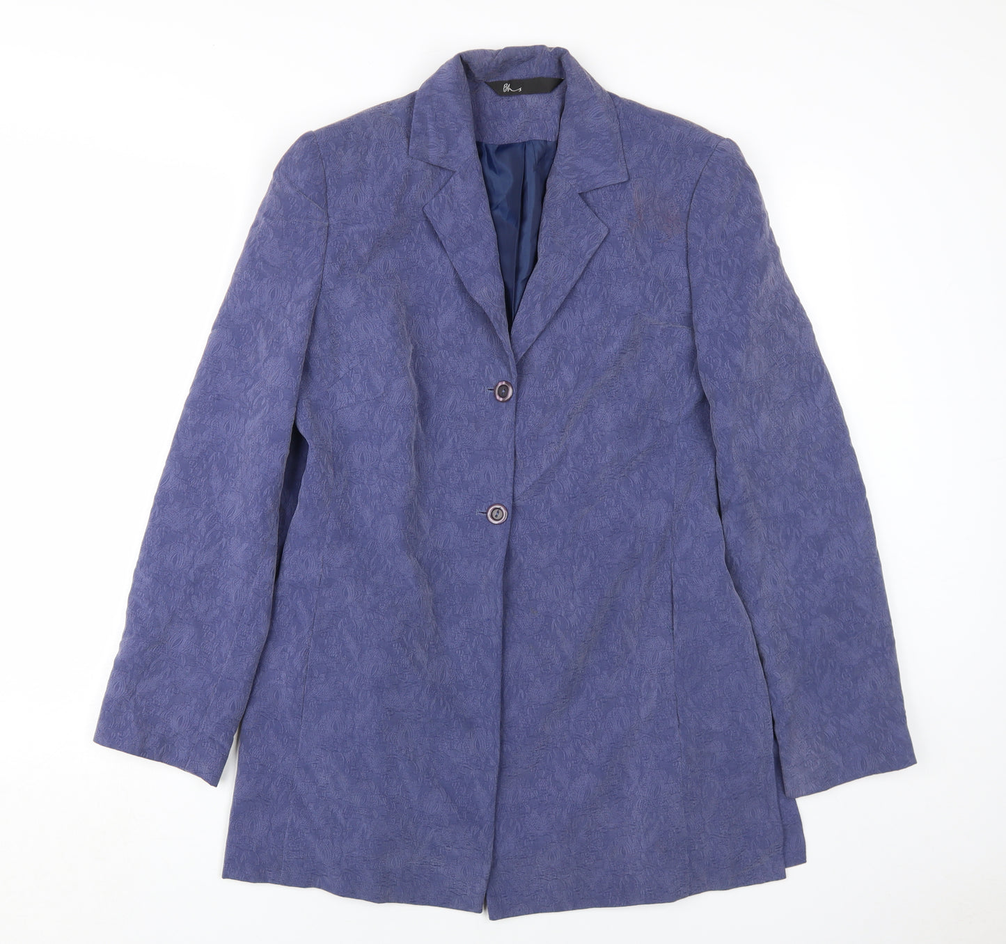 BHS Women's Blue Blazer, Size 12, Spring Classic Jacket