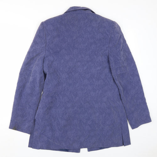 BHS Women's Blue Blazer, Size 12, Spring Classic Jacket