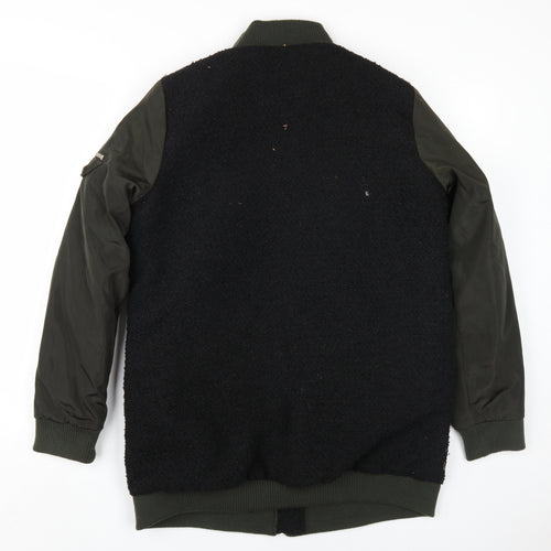 Next Women's Black Bomber Jacket Size 12