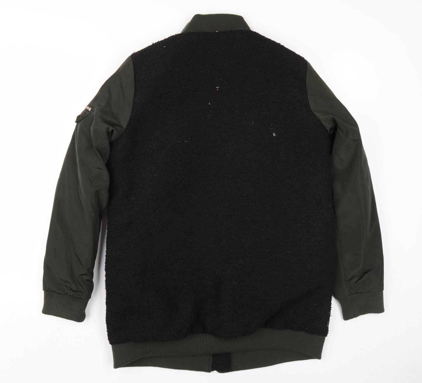 Next Women's Black Bomber Jacket Size 12