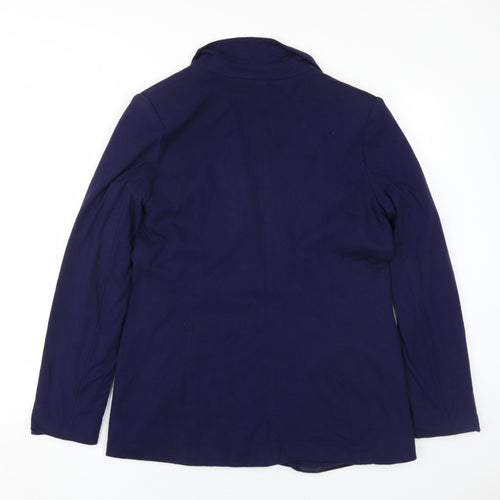 Oasis Women's Blue Blazer UK 12, Classic Business Style