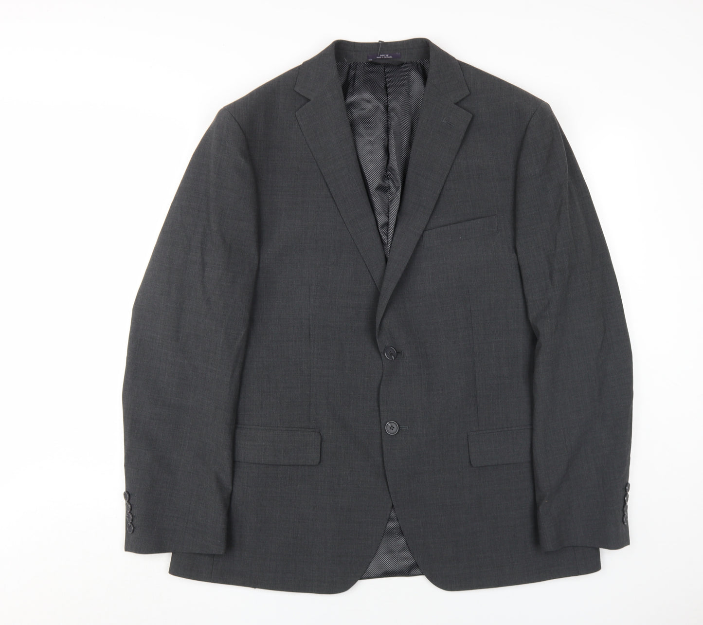 Marks and Spencer Men's Black 42R Blazer, Notch Lapel, New