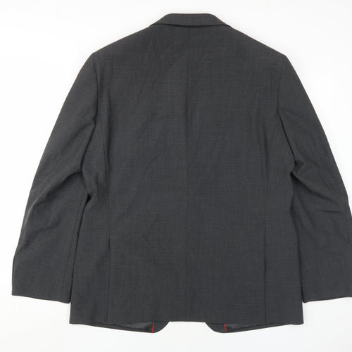 Marks and Spencer Men's Black 42R Blazer, Notch Lapel, New
