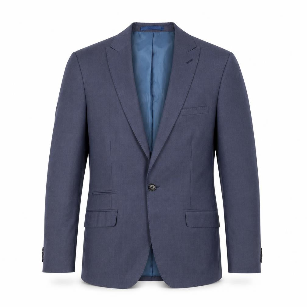 Front view of Marks & Spencer Men's Blue Blazer, Size 36S