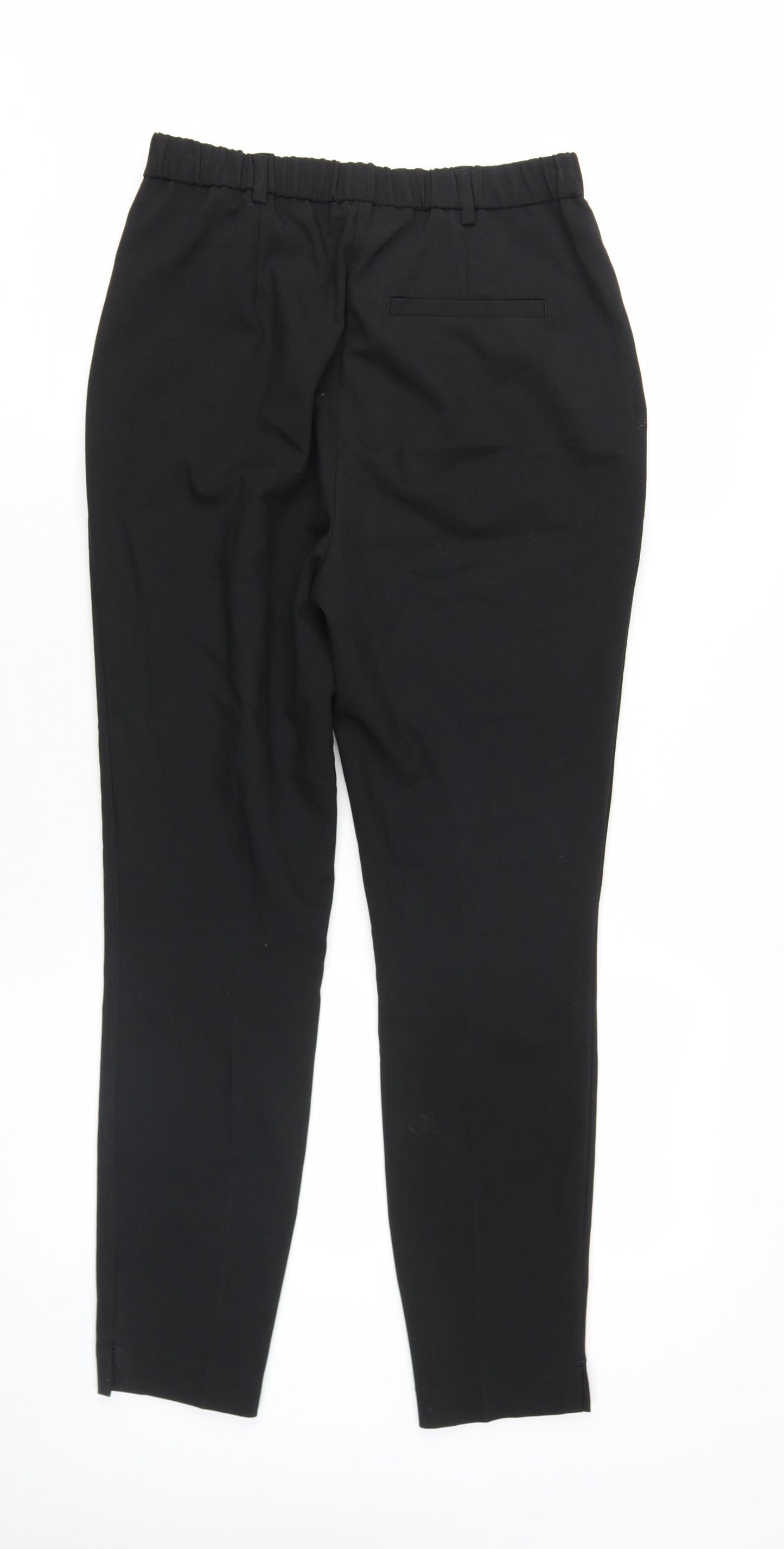 Next Women's Black Straight Trousers Size 8 Workwear