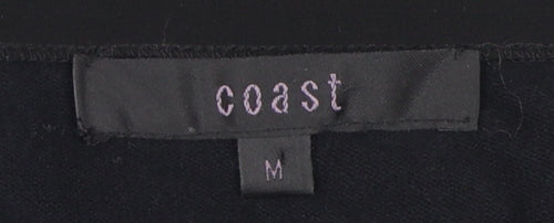 Coast Women's Black 3/4 Sleeve Shrug M