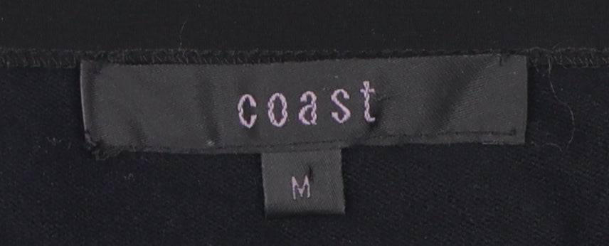 Coast Women's Black 3/4 Sleeve Shrug M