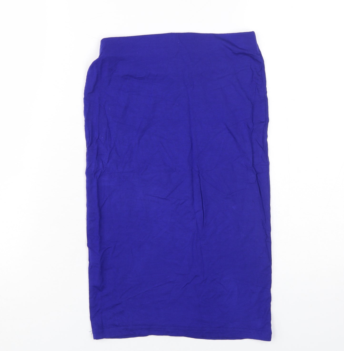 Forever 21 Women's Blue Midi Pencil Skirt, Size S