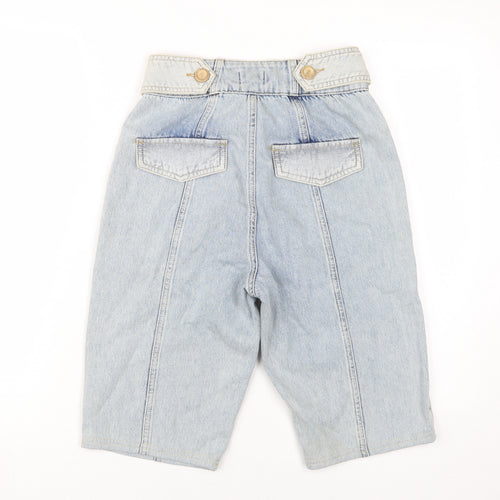 River Island Women's Blue Cropped Jeans, Size 8