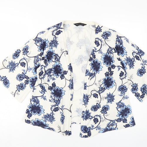 Dorothy Perkins Women's Multicoloured Floral Cardigan Size 14