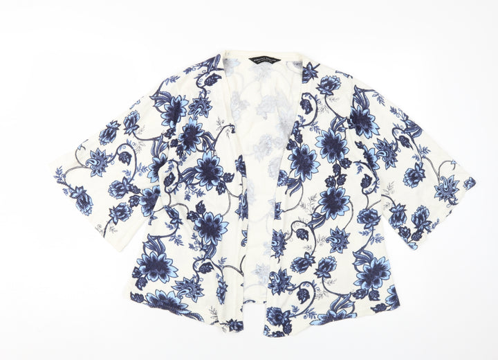 Dorothy Perkins Women's Multicoloured Floral Cardigan Size 14