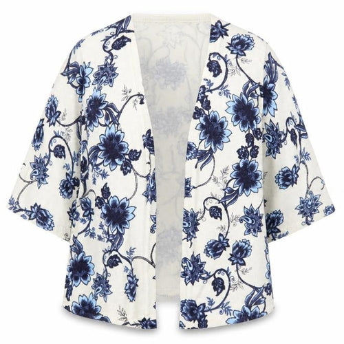 Dorothy Perkins Women's Multicoloured Floral Cardigan Size 14