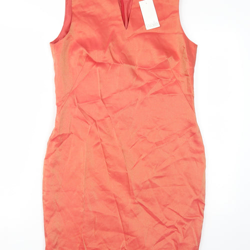 Wallis Women's Red Sheath Dress Size 12