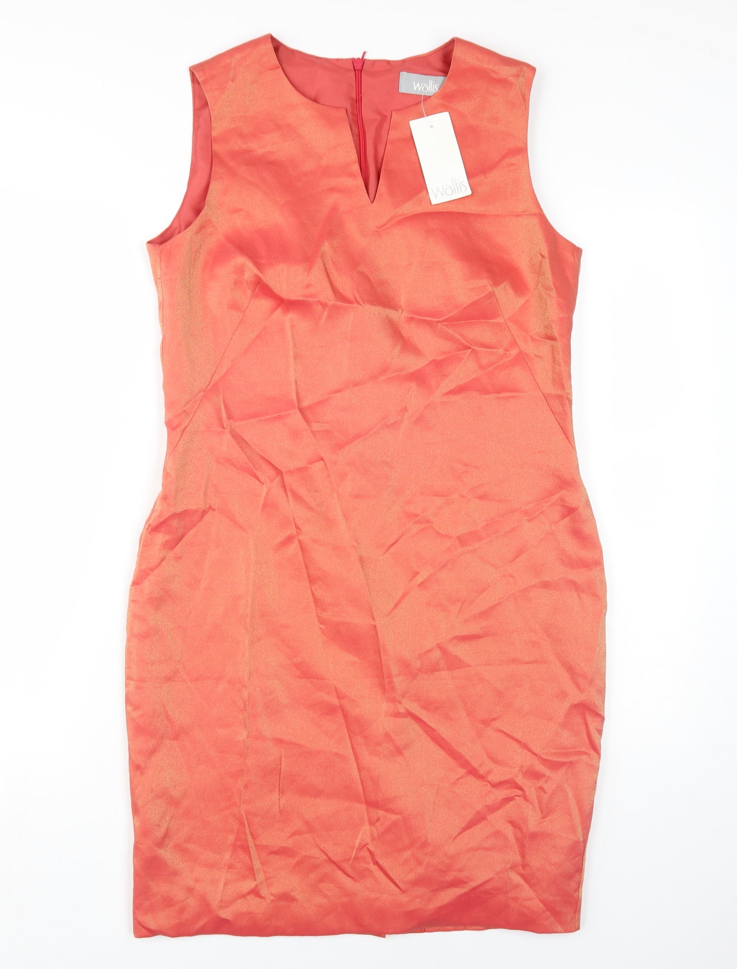 Wallis Women's Red Sheath Dress Size 12
